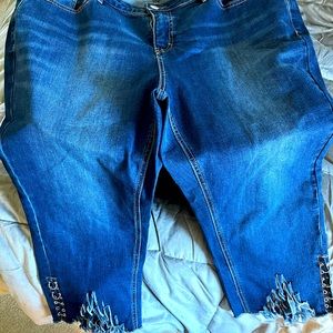 Fringe plus women’s jeans